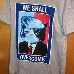 We shall overcomb trump graphic tee